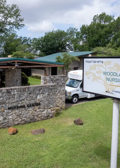 Woodland Springs - Entrance with Sign